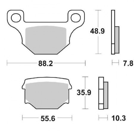 203HF_SBS_Pastiglia-freno-SBS-203HF.jpg Pastiglia freno SBS 203HF