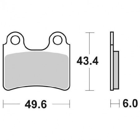 Pastiglia Freno Road HF | Ceramic Standard