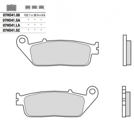 Pastiglia freno OE Road | Organica Carbon Ceramic