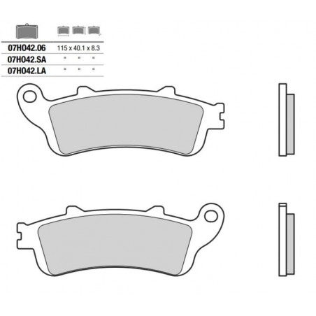 Pastiglia freno OE Road | Organica Carbon Ceramic
