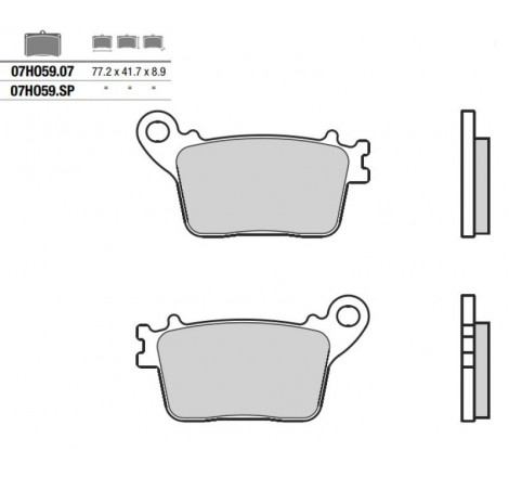 Pastiglia freno OE Road |...