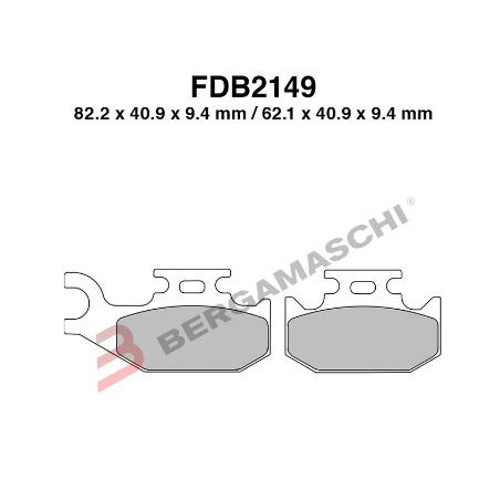 Pastiglie ferodo fdb2149sg