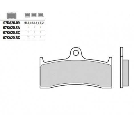Pastiglia freno SA |...