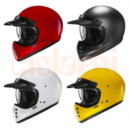 Casco integrale in fibra V60 Nero semi opaco | TG.L