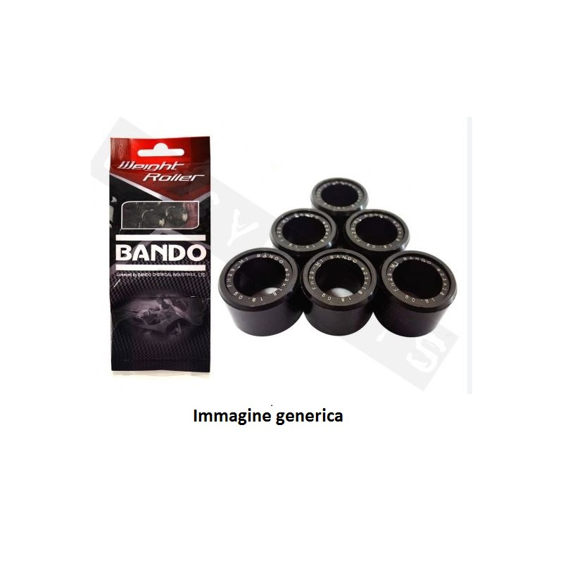 rulli.bando.immagine.generica.JPG Kit 8 rulli 20x12 12g yamaha 250 x-max,x-city