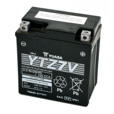 Batteria sigillata YTZ 7v