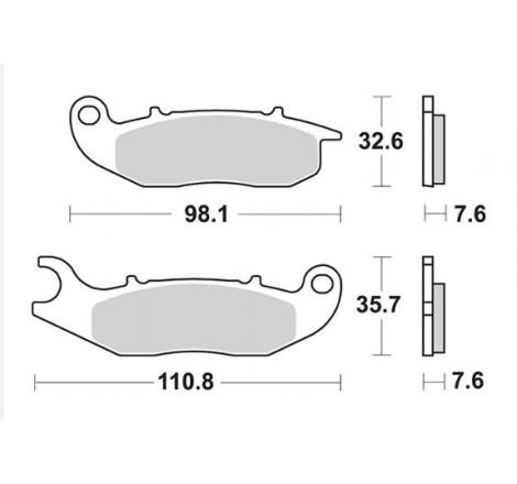 Pastiglia Freno Scooter HF...