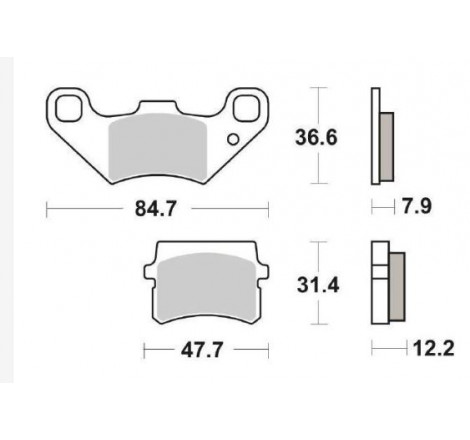 Pastiglia Freno Road HF | Ceramic Standard