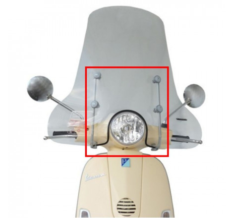 Attacchi parabrezza | Piaggio Vespa S