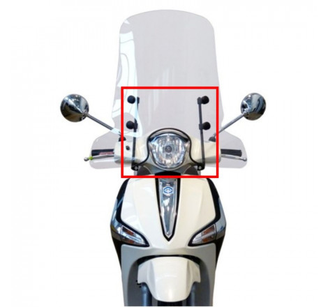 Attacchi parabrezza | Piaggio Liberty ABS