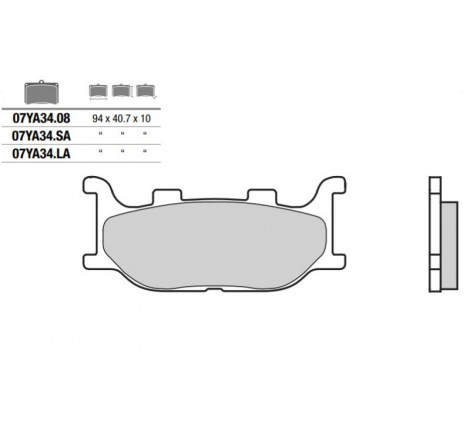 Pastiglia freno OE Road |...