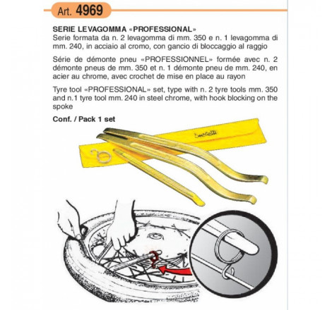 Set levagomma professionale...