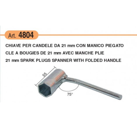 Chiave per candele da 21 mm...