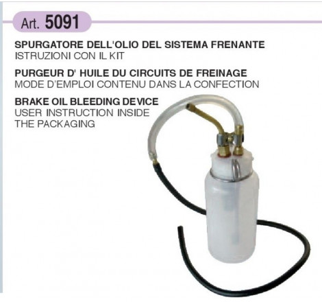 Spurgatore olio freni