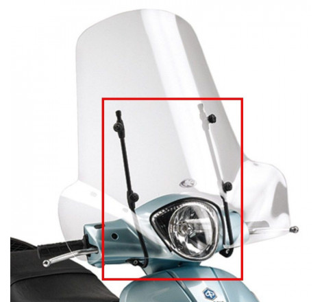 Attacchi parabrezza 107AK | Piaggio Liberty