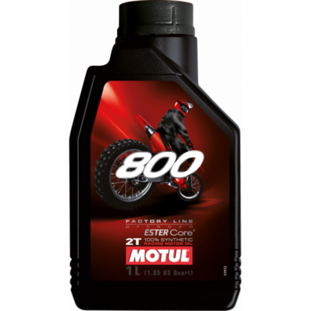 Olio Motul 800 2T Off Road | 100% sintetico