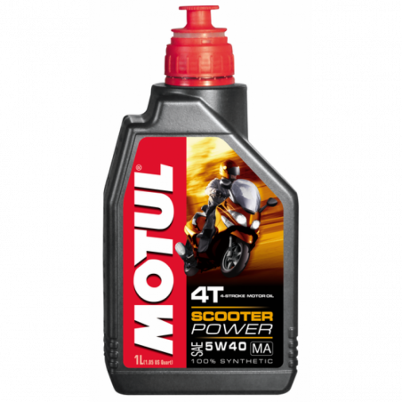 Olio Motul Scooter Power 4T | 5w-40 Sintetico