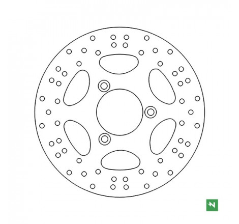 Disco Freno NewFren DF4058A