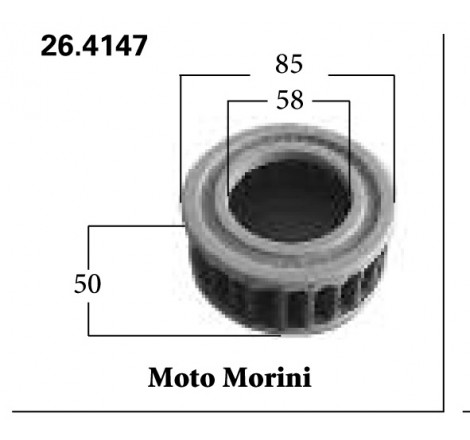 Filtro aria morini 500 rif. miw: mm33101