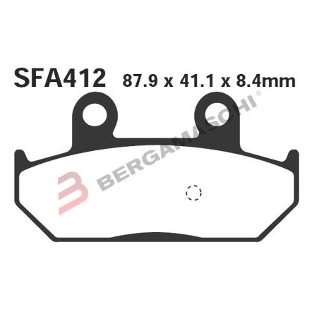 Pastiglie sfa suzuki burgman 650 03-07 pos.c/pern