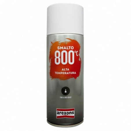 Smalto acrilico per Alte Temperature | Nero 400 ml