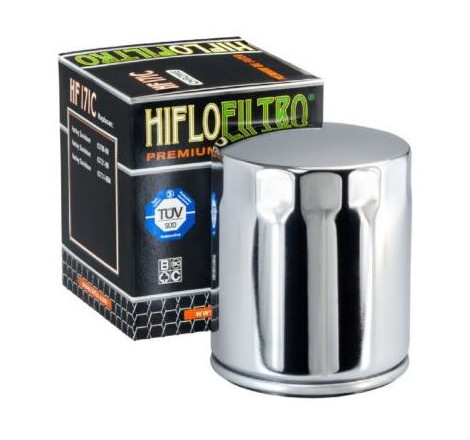 Filtro olio harley/buell 00-02 cromato