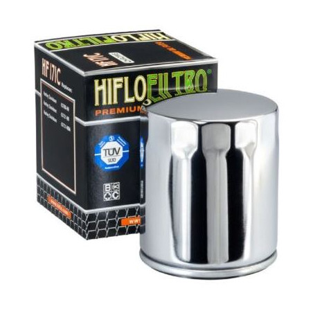 Filtro olio harley/buell 00-02 cromato