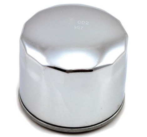 Filtro olio miw cromato harley davidson