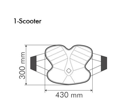 Cuscino coprisella areato Cool Fresh | SCOOTER