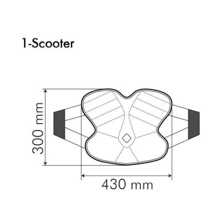 Cuscino coprisella areato Cool Fresh | SCOOTER