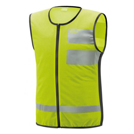 Gilet vision mesh alta visibilità giallo fluo