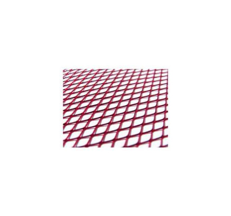 GRIGLIA DECOR.30 X 30 CM.ROSSO ANODIZZATO