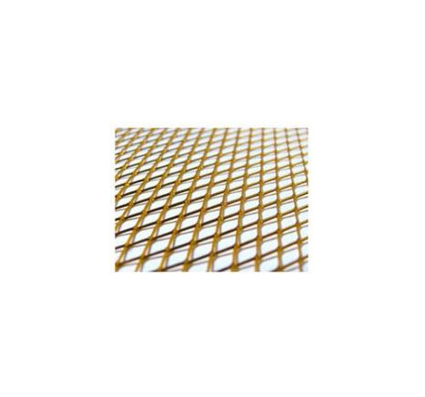 GRIGLIA DECOR.30 X 30 CM.ORO ANODIZZATO