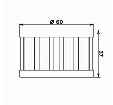 Filtro olio meiwa s3006 equivalente hf-137 suzuki dr