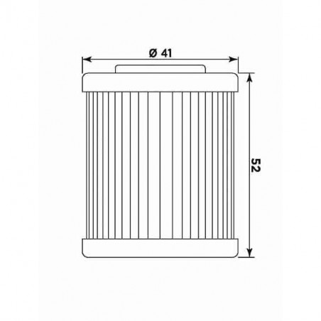 Filtro olio meiwa kt8002 equivalente hf-157