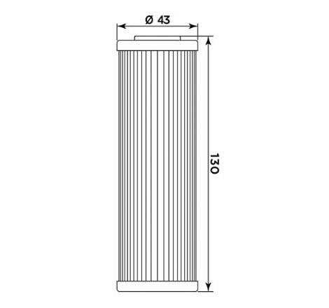 Filtro olio meiwa du6002 equivalente hf-159