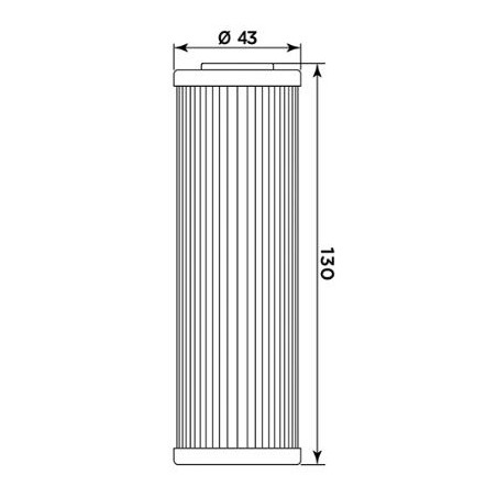 Filtro olio meiwa du6002 equivalente hf-159