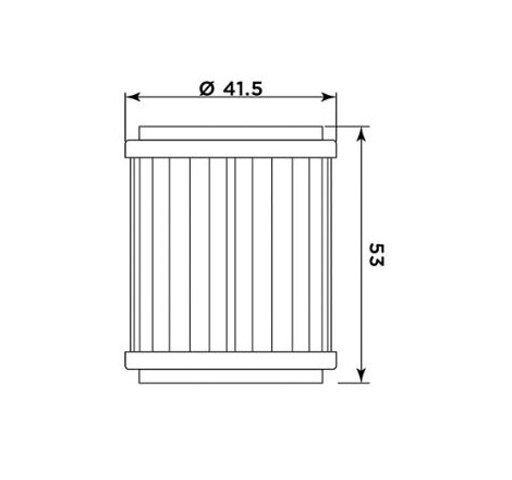 Filtro olio meiwa kt8009 equivalente hf-651