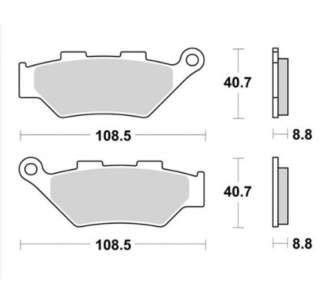 Pastiglie freno sbs 983hs