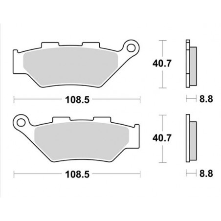 Pastiglie freno sbs 983hs