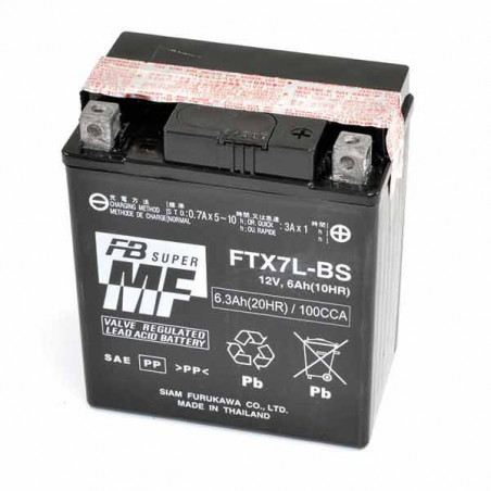 Batteria FTX 7l-bs 12v/6ah