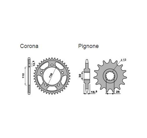 Kit honda 600 cbf 08 z42-16