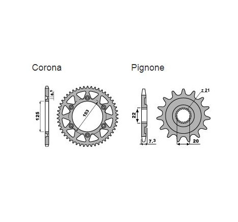 Kit honda 250 crf-r 10 z48-13 520mrd116