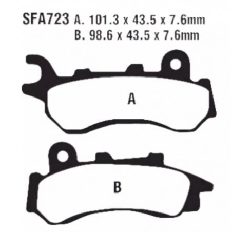 Pastiglie sfa honda pcx 125 18-20 ant.