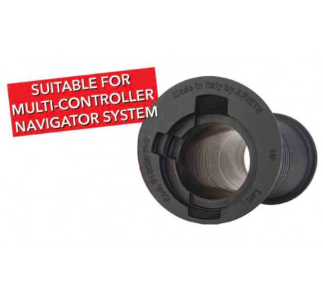 01690-F-ARIETE-manopola-tipo-BMW-01.JPG Pair of grips bmw 22/26 open - lenght 125 mm - bla