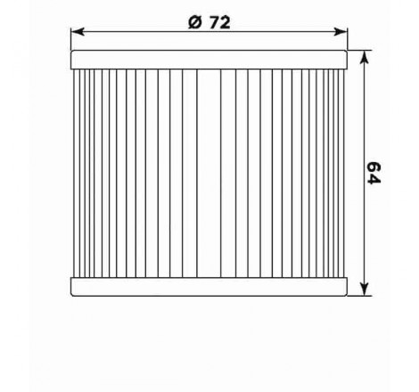 Filtro olio meiwa s3001 equivalente hf-133