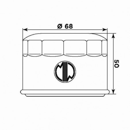 Filtro olio Y4011