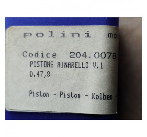 Pistone minarelli v.1 d.47,8