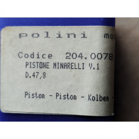 Pistone minarelli v.1 d.47,8