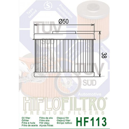 Filtro olio honda xl varadero 125v